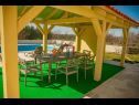 Maisons de vacances Villa Karaga - with private pool: H(8+1) Ljubotic - Riviera de Sibenik  - Croatie  - terrasse de jardin