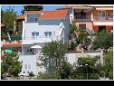 Appartements Elvi - amazing position & parking: A1 mali(2+1), A2(2+2), A3(4+1), A4 gornji(4+1), A5(2+1) Primosten - Riviera de Sibenik  - maison