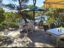 Maisons de vacances Vlasta - near sea: H(4+1) Primosten - Riviera de Sibenik  - Croatie  - terrasse