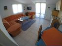 Appartements Marko - 30m from beach; A1(2+2), A2(2+2), A3(2+2), A4(2+2) Rogoznica - Riviera de Sibenik  - Appartement - A3(2+2): séjour