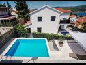 Maisons de vacances Nepi - with pool: H(6+2) Rogoznica - Riviera de Sibenik  - Croatie  - piscine