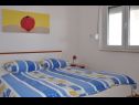 Appartements Bibi - 10m from the beach: A3 - (4), A2 - (4+1) Rogoznica - Riviera de Sibenik  - Appartement - A3 - (4): chambre &agrave; coucher