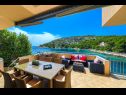 Maisons de vacances Silva - with pool and great view: H(7) Baie Stivasnica (Razanj) - Riviera de Sibenik  - Croatie  - terrasse