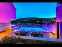 Maisons de vacances Silva - with pool and great view: H(7) Baie Stivasnica (Razanj) - Riviera de Sibenik  - Croatie  - piscine