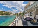 Maisons de vacances Peros - heated pool: H(8) Baie Stivasnica (Razanj) - Riviera de Sibenik  - Croatie  - H(8): terrasse