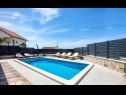 Maisons de vacances Mirka - with heated pool: H(8+2) Baie Stivasnica (Razanj) - Riviera de Sibenik  - Croatie  - maison