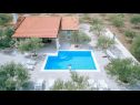 Maisons de vacances Ivy - with outdoor swimming pool: H(4+2) Vodice - Riviera de Sibenik  - Croatie  - piscine