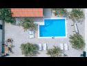 Maisons de vacances Ivy - with outdoor swimming pool: H(4+2) Vodice - Riviera de Sibenik  - Croatie  - piscine