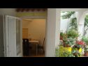 Appartements Ksenija - with garden & BBQ: SA1(2+1), SA2(2+1), SA3(2+1), A4(2+2), A5(2+2) Vodice - Riviera de Sibenik  - Studio appartement - SA3(2+1): terrasse de jardin
