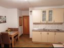 Appartements Maca - seaview & private parking: A1(2+1), A2(3+1), A3(3+2), SA4(2), A5(3+1), A6(3+2), SA7(2) Zablace - Riviera de Sibenik  - Appartement - A1(2+1): cuisine salle à manger