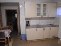 Appartements Maca - seaview & private parking: A1(2+1), A2(3+1), A3(3+2), SA4(2), A5(3+1), A6(3+2), SA7(2) Zablace - Riviera de Sibenik  - Appartement - A2(3+1): cuisine salle à manger