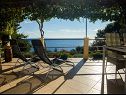 Maisons de vacances Ani - 30 m from beach : H(4+1) Maslinica - Île de Solta  - Croatie  - H(4+1): terrasse