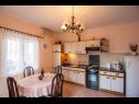 Appartements Mari - peaceful and quiet location: A1(4+2), A2(2+3) Stomorska - Île de Solta  - Appartement - A1(4+2): cuisine salle à manger