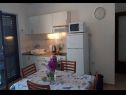 Appartements Vlatko - 100 m from sea: A2(4) Stomorska - Île de Solta  - Appartement - A2(4): cuisine salle à manger