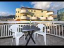 Appartements Niko - modern: SA1(2), A2(2+2), A3(2+2), A4(4+2) Kastel Luksic - Riviera de Split  - Studio appartement - SA1(2): terrasse