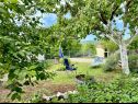 Maisons de vacances Jasna - big garden: H(4+2) Srijane - Riviera de Split  - Croatie  - terrasse de jardin