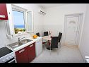 Appartements Marija - beautiful sea view: A1(4+1) Drvenik Mali (Île de Drvenik Mali) - Riviera de Trogir  - Appartement - A1(4+1): cuisine salle à manger