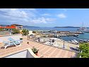 Appartements Marija - beautiful sea view: A1(4+1) Drvenik Mali (Île de Drvenik Mali) - Riviera de Trogir  - Appartement - A1(4+1): vue de la terrasse