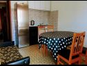 Appartements Per - 80 m from beach: SA2(2+1), A5(3), A6(2+1), A45(8), SA3(3), A7(2+1) Marina - Riviera de Trogir  - Appartement - A45(8): cuisine salle à manger