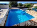 Maisons de vacances Stone&Olive - with pool: H(5+1) Marina - Riviera de Trogir  - Croatie  - piscine