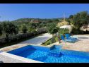 Maisons de vacances Stone&Olive - with pool: H(5+1) Marina - Riviera de Trogir  - Croatie  - piscine
