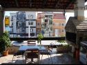 Appartements Milka - 100m from the sea A1(4), A2(2+1) Seget Donji - Riviera de Trogir  - terrasse commune