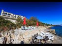 Maisons de vacances Ante - 6m from the sea H(8+1) Seget Vranjica - Riviera de Trogir  - Croatie  - plage