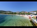 Maisons de vacances VesnaD - 25 m from beach: H(4+1) Seget Vranjica - Riviera de Trogir  - Croatie  - plage