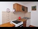 Appartements Snješka  - 20 m from the sea : A1(9), A2(6+2) Seget Vranjica - Riviera de Trogir  - Appartement - A1(9): cuisine