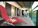 Maisons de vacances Villa Linda - big terraces: H(5+2) Seget Vranjica - Riviera de Trogir  - Croatie  - H(5+2): terrasse