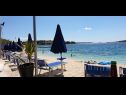 Appartements Ante - 50 M from the sea : A1(5), A2(8) Seget Vranjica - Riviera de Trogir  - plage