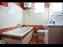 Appartements Sanda - 10 M from the beach : A1(6+1), A2(6+1) Trogir - Riviera de Trogir  - Appartement - A1(6+1): salle de bain W-C