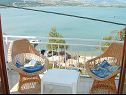 Appartements Sanda - 10 M from the beach : A1(6+1), A2(6+1) Trogir - Riviera de Trogir  - Appartement - A2(6+1): terrasse