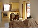 Appartements Tone - spacious and comfortable: A1 zuti(5+2), A2 plavi(5+2) Trogir - Riviera de Trogir  - Appartement - A1 zuti(5+2): cuisine salle à manger
