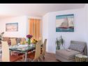 Appartements Maša - modern sea view apartment: A1(4+1) Trogir - Riviera de Trogir  - Appartement - A1(4+1): salle &agrave; manger