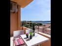 Appartements Maša - modern sea view apartment: A1(4+1) Trogir - Riviera de Trogir  - Appartement - A1(4+1): vue du balcon