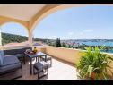 Appartements Tom - panoramic sea view: A1(6) Trogir - Riviera de Trogir  - terrasse
