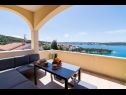 Appartements Tom - panoramic sea view: A1(6) Trogir - Riviera de Trogir  - Appartement - A1(6): terrasse