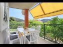 Maisons de vacances Holiday Home Josko - 50 m from beach: H(6) Vinisce - Riviera de Trogir  - Croatie  - terrasse