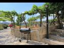 Maisons de vacances Holiday Home Josko - 50 m from beach: H(6) Vinisce - Riviera de Trogir  - Croatie  - barbecue (maison et environs)