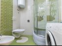 Maisons de vacances More - garden shower: H(10+2) Vinisce - Riviera de Trogir  - Croatie  - H(10+2): salle de bain W-C