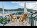 Maisons de vacances Dinko - 20 m from sea: H(4+1) Vinisce - Riviera de Trogir  - Croatie  - H(4+1): terrasse