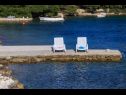 Maisons de vacances Paradiso - quiet island resort : H(6+2) Baie Parja (Vis) - Île de Vis  - Croatie  - plage