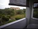Appartements Fuzu - 50 m from sea: A2(2+1), SA3(2) Bibinje - Riviera de Zadar  - Studio appartement - SA3(2): terrasse
