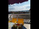 Appartements More - 600 m from beach: A2(2+3), SA3(2+1), SA4(2+2) Bibinje - Riviera de Zadar  - Appartement - A2(2+3): vue de la terrasse