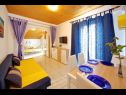 Appartements More - 600 m from beach: A2(2+3), SA3(2+1), SA4(2+2) Bibinje - Riviera de Zadar  - Studio appartement - SA4(2+2): séjour