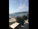 Appartements Blue Skies - 30 m from the sea: A1(4+1), A2(2+2), SA3(2+1) Ljubac - Riviera de Zadar  - vue (maison et environs)