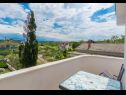 Appartements Blue Skies - 30 m from the sea: A1(4+1), A2(2+2), SA3(2+1) Ljubac - Riviera de Zadar  - Studio appartement - SA3(2+1): terrasse