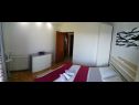 Appartements Vlatkica - 10 m from beach: A1 Vlatkica(4), A2 Lea(4) Maslenica - Riviera de Zadar  - Appartement - A1 Vlatkica(4): chambre &agrave; coucher