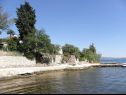 Appartements Vlatkica - 10 m from beach: A1 Vlatkica(4), A2 Lea(4) Maslenica - Riviera de Zadar  - plage